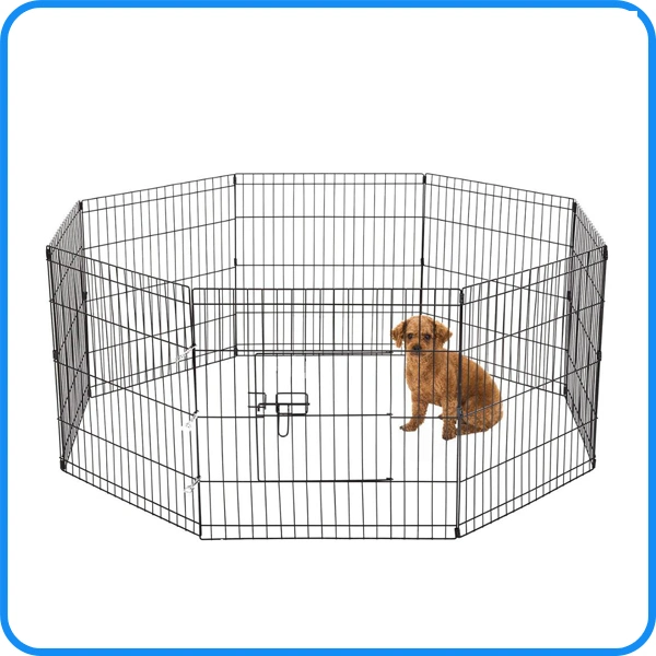 Factory 8 Panels Foldable Pet Playpen Dog Cage Wholesale