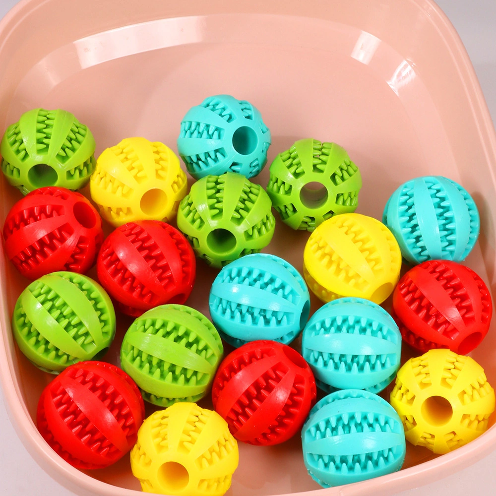 New Arrival Durable New Design Interactive Pet Toys Dog Playing Dental Treats &amp; Healthy Chew Ball Plush Toys for Dog