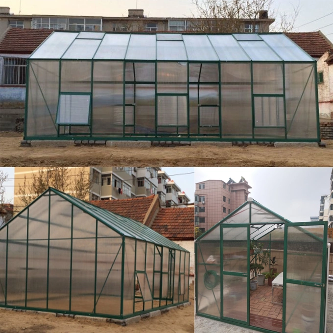 Mini Polycarbonate Greenhouse for Flower in The Yard