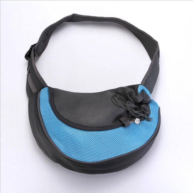 Cat and Dog Travel Portable Messenger Shoulder Bag Breathable Mesh Pet Backpack