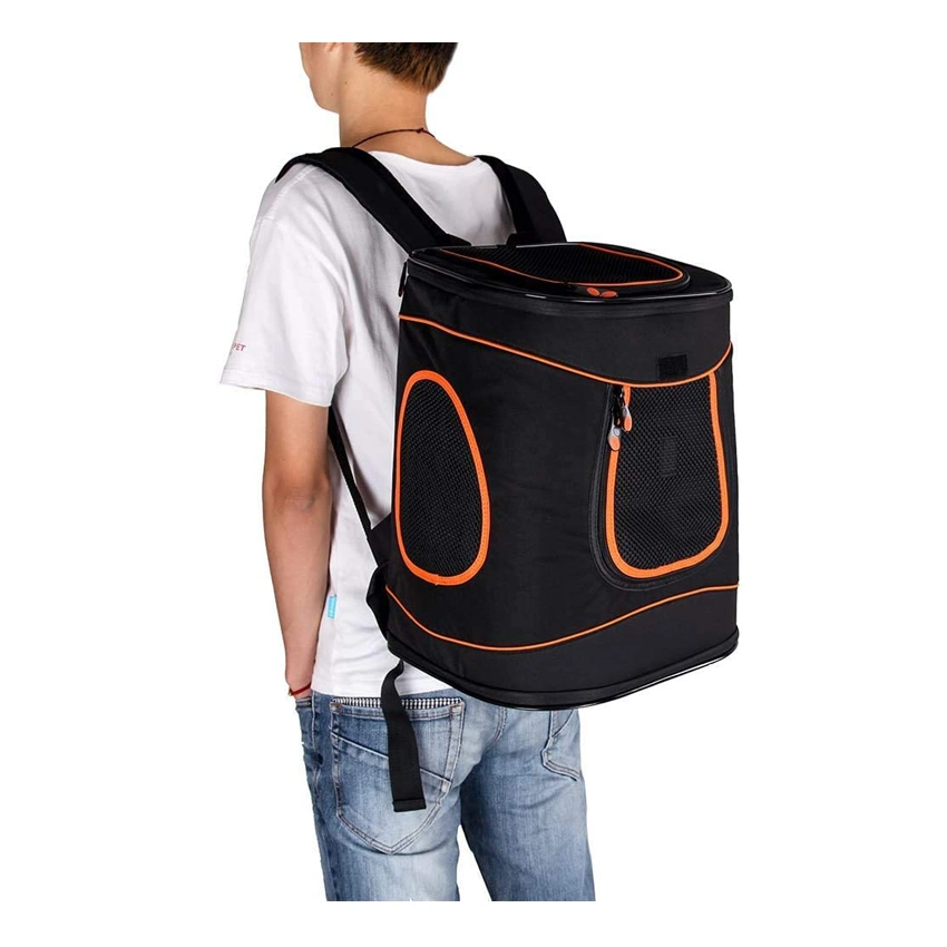 Professional Pet Backpack Ventilation Dog Cat Cage Functional Pet Travel Backpack