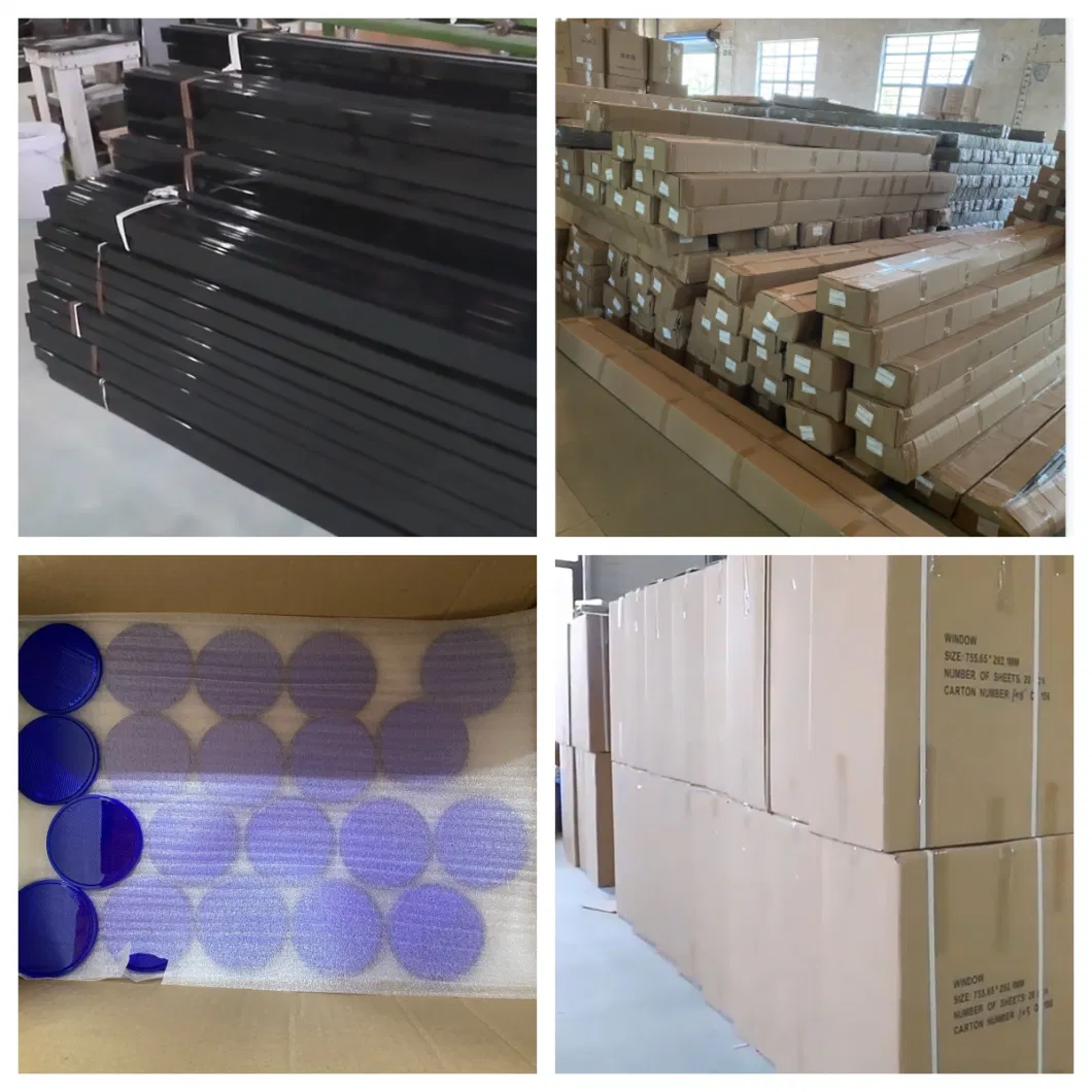 Customize Various Plastic Profiles Cold Extrusion Hardness UPVC Profile Window Frame