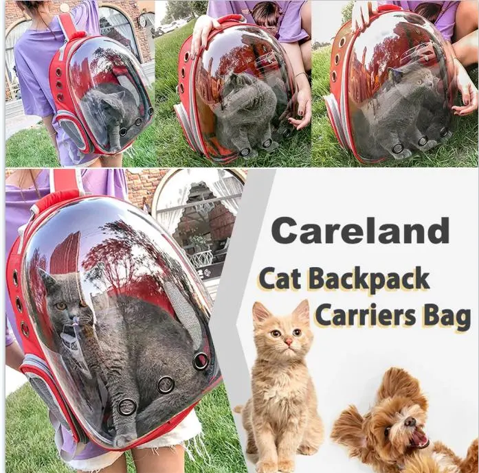 Custom Color Logo Foldable Portable Soft Pet Carrier Dog Cat Travel Bag Backpack