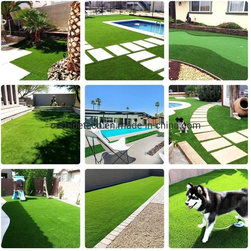 Artificial Lawn Garden Ornaments Landscaping Synthetic Grass Turf Artificial Football Lawn Grass