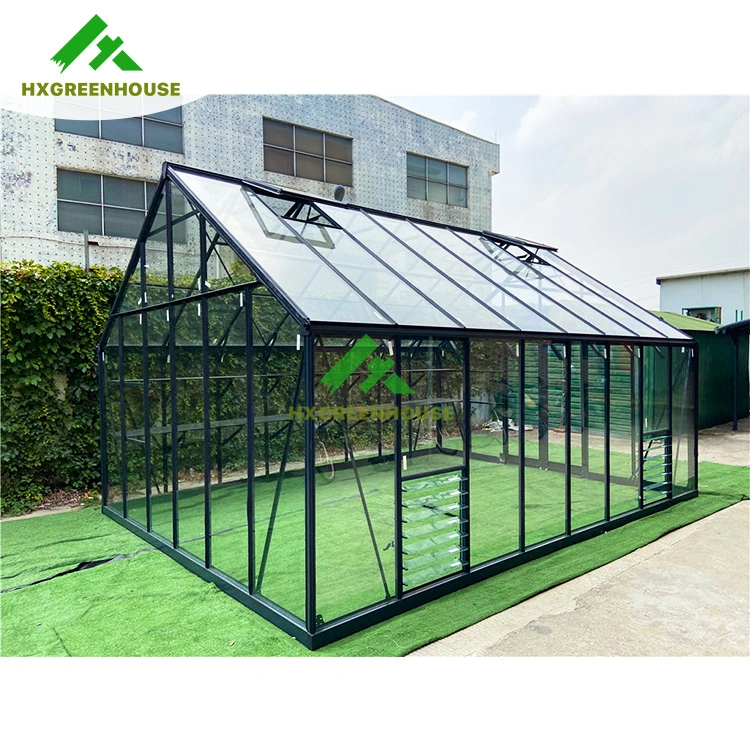 Geodesic Dome Polyhouse Agriculture 10X20 Grow Light Steel Galvanized Iron Pop up Chinese Kit Film Greenhouse