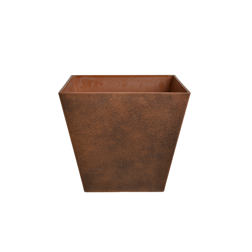 Fashion Square Flower Planter for Home Garden Plastic Flower Pot