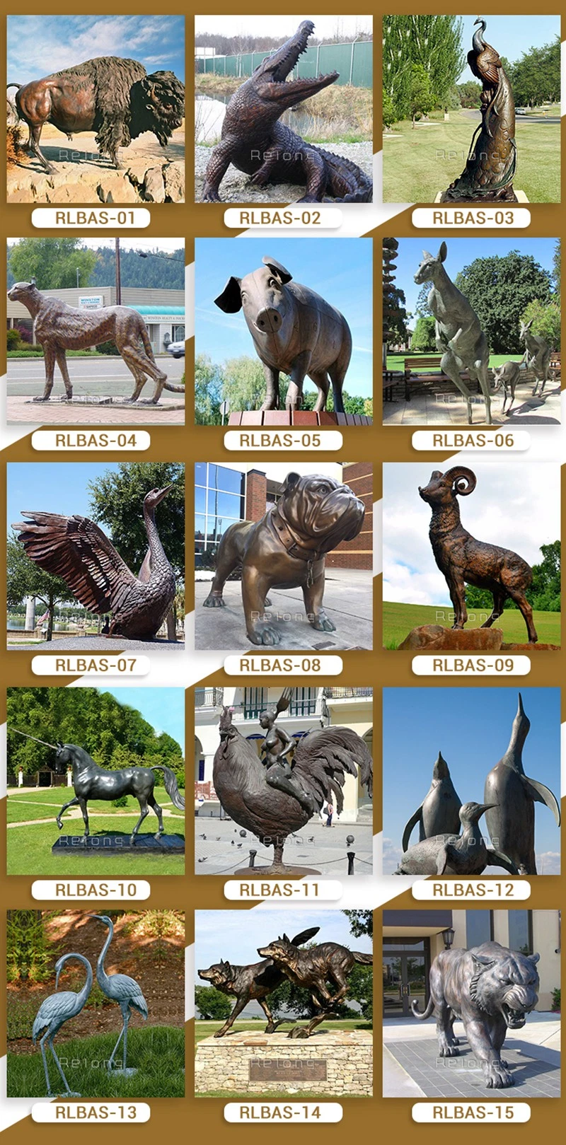 Customized Large Metal Craft Animal Garden Decor Giant Bronze Giraffe Statue Sculpture