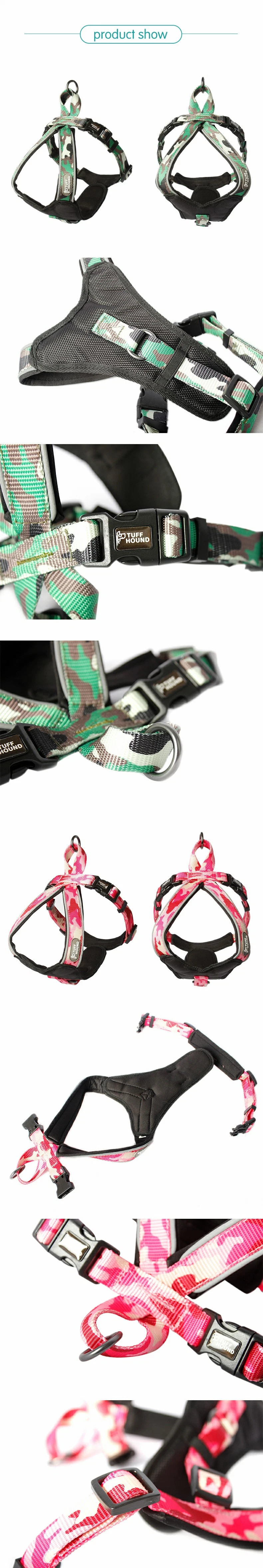 Products Supply Accessories Training Leads Unique Design Polyester Dog Collar Dog Pet Supplies Dog Products Accessories Supply Harness