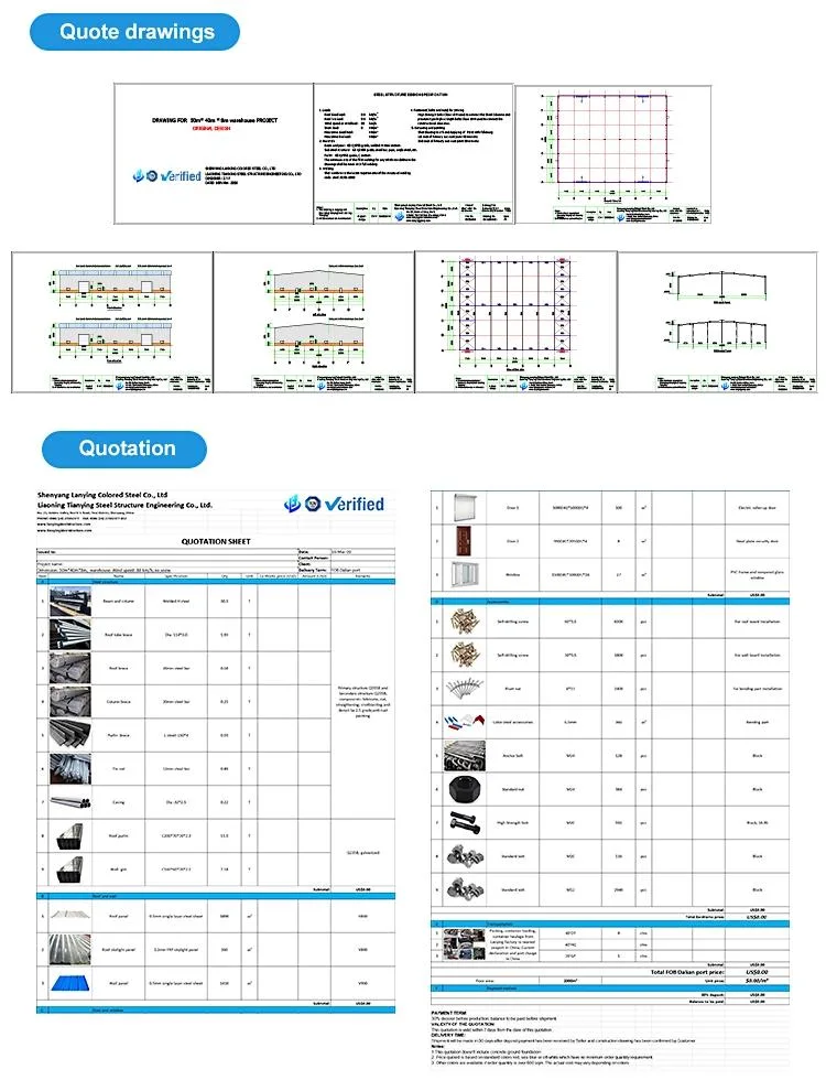 China Manufacturer Price Light Gauge Steel Structure Building Space Frame Roof Cover for Coal Storage Yard Shed