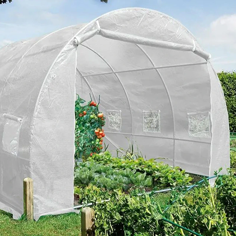 Waterproof Anti-Aging PVC Cover Garden Greenhouse with Irrigation for Rose, Flower, Tomato