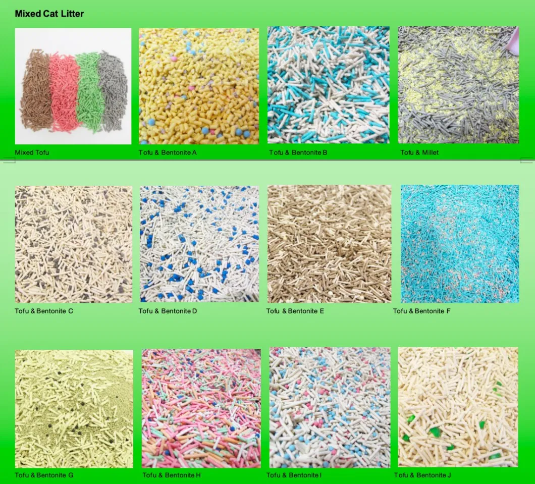 Factory Price Clumping Strong Odor Control Flushable Eco-Friendly Dust Free Cat Cleaning Original Betonite/ Crystal Silica Gel/ Tofu Cat Litter (Pet Supply)