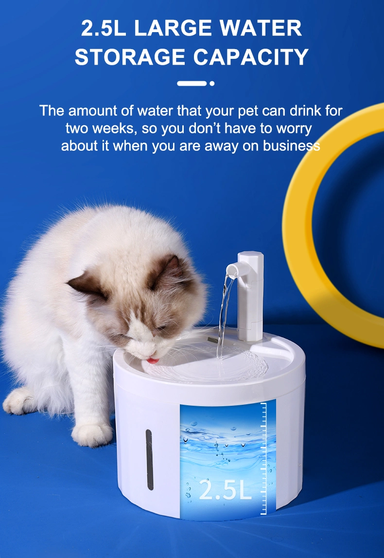 Automatic Cat Water Fountain Pet Drinking Water Dispenser with Filter