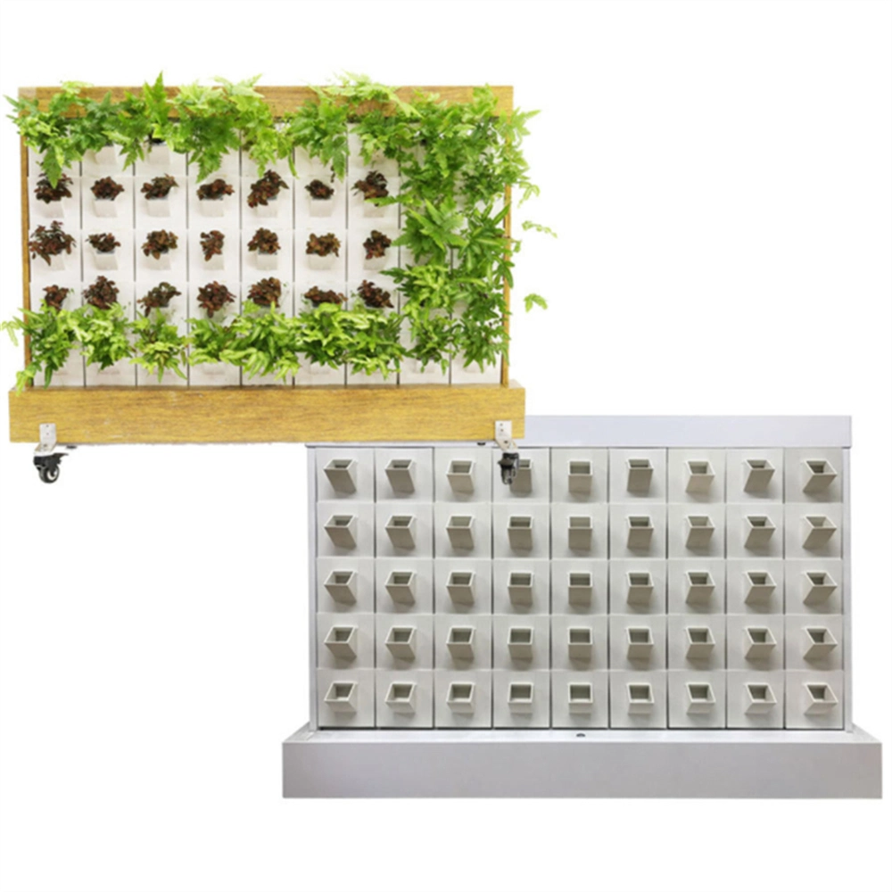 Commercial Aeroponic Grow Wall Nft Garden Vertical Hydroponic Indoor Plant Wall System