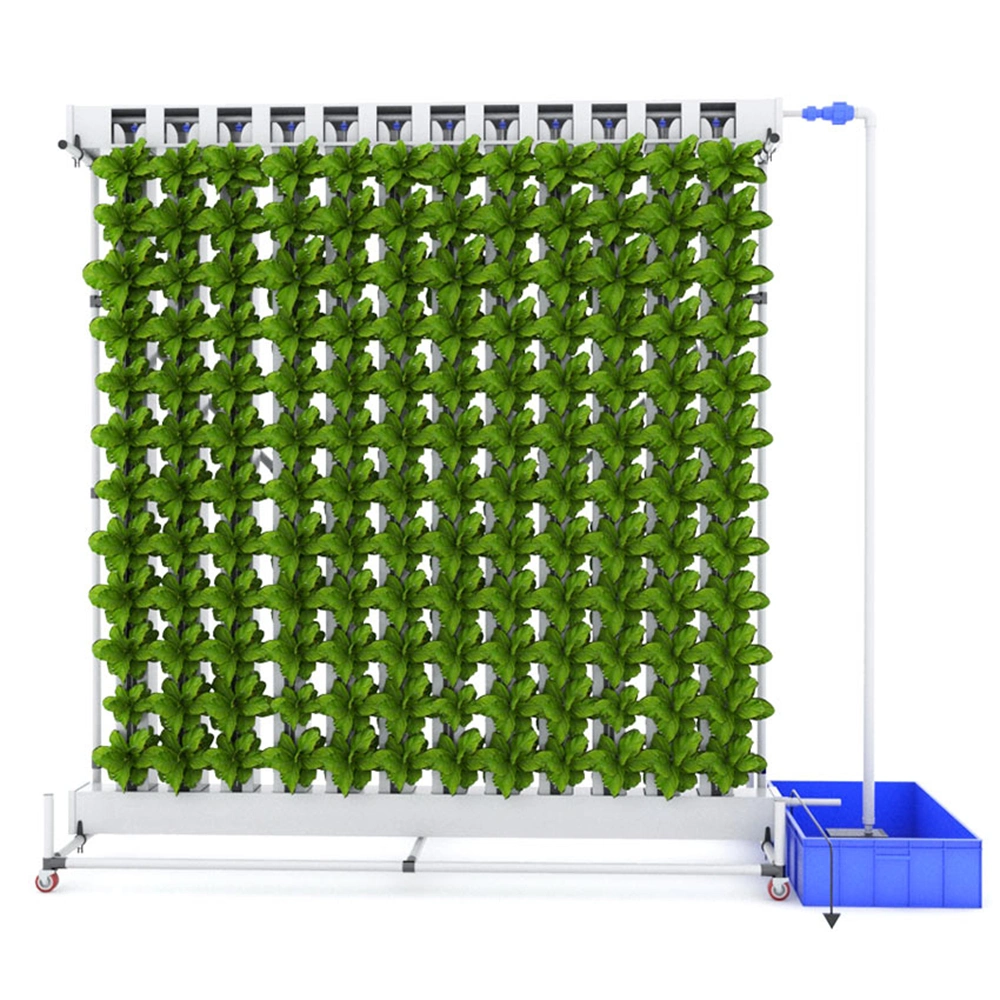 Commercial Aeroponic Grow Wall Nft Garden Vertical Hydroponic Indoor Plant Wall System