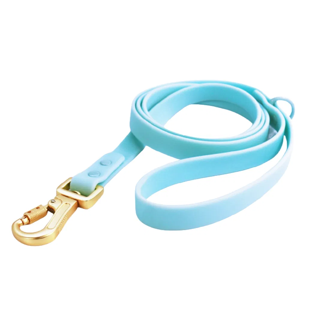 Customization Pet Supply Wholesale Water Proof PVC Dog Collar and Leash
