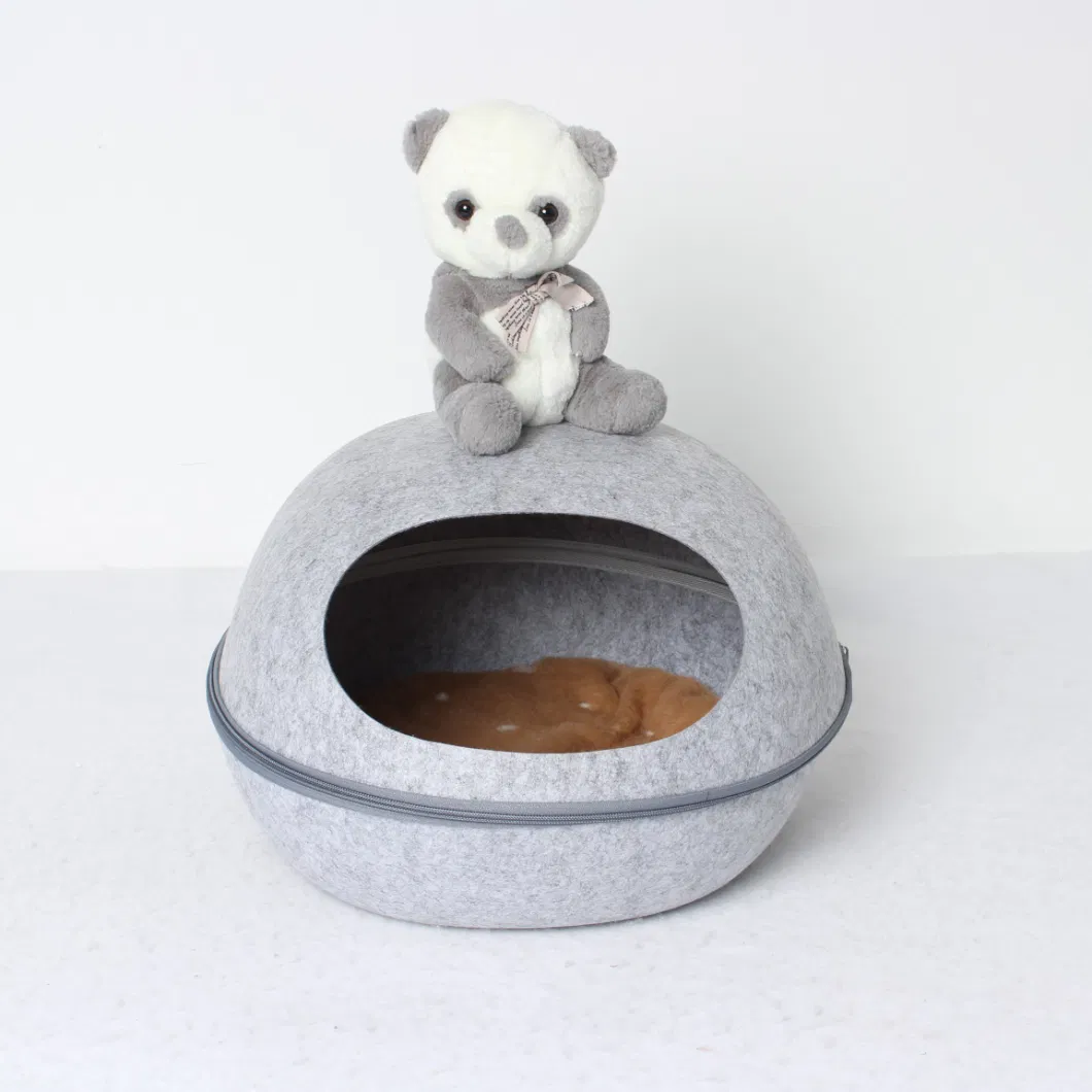 Wholesale Price Pet Cages Decorative Pet Felt Material Cat Houses Dog Cage Portable Dog House Folding Pet Cage