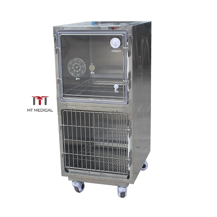 Dog Cat Oxygen Chamber Cage Veterinary Hospital Portable Cage