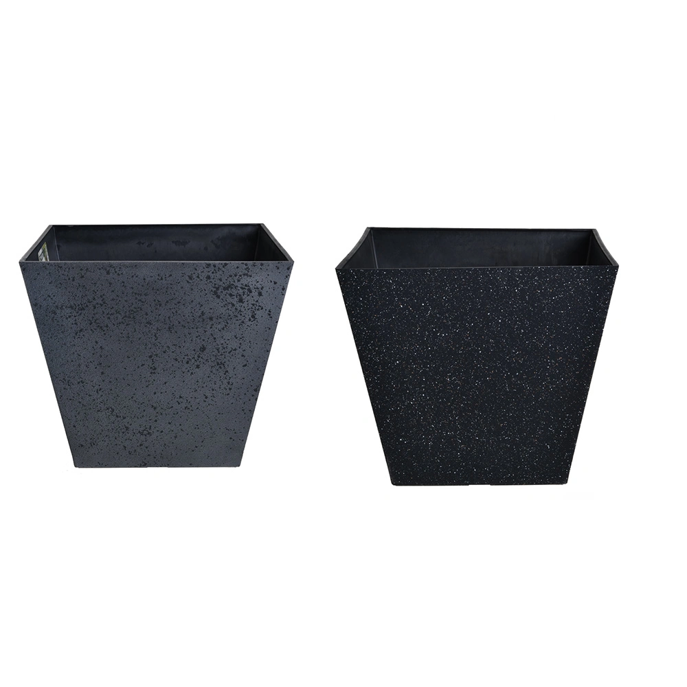 Fashion Square Flower Planter for Home Garden Plastic Flower Pot