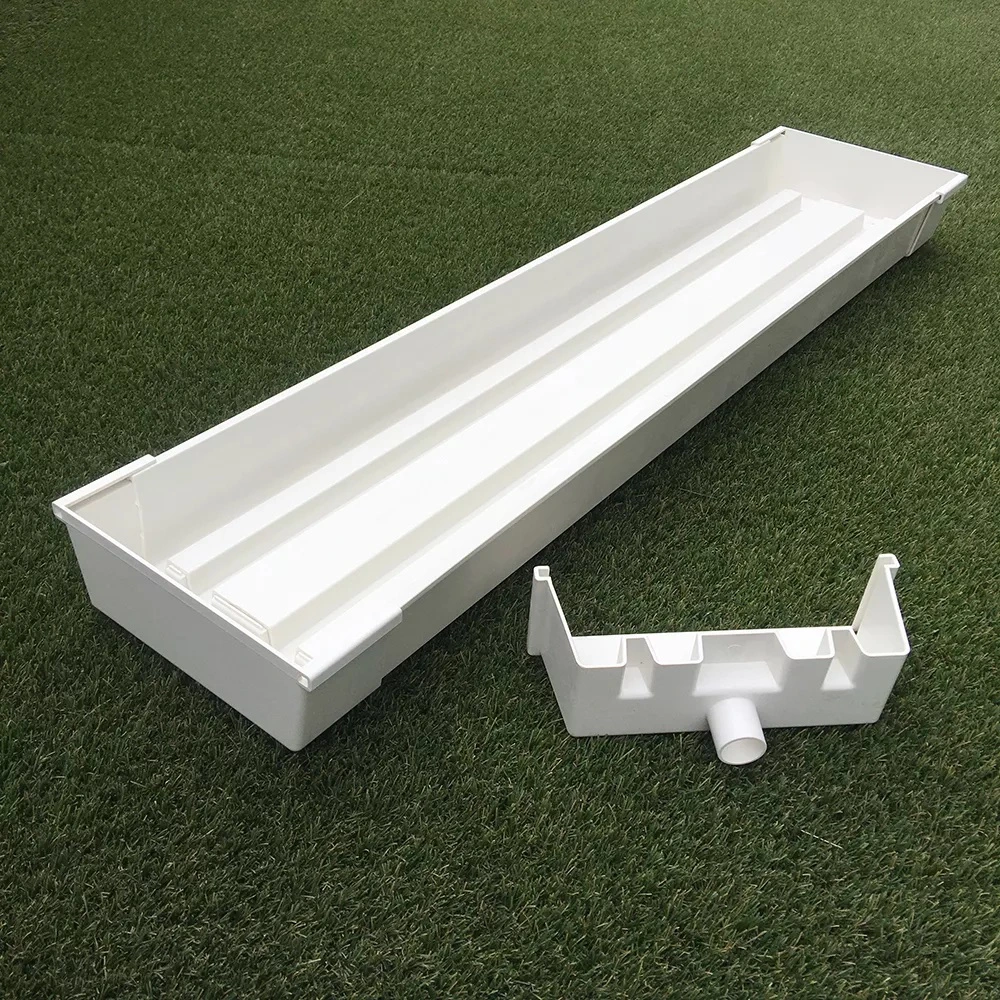 Hydroponic Cultivation Hydroponics PVC Nft Channel Gutter System for Growing Strawberry Greenhouse