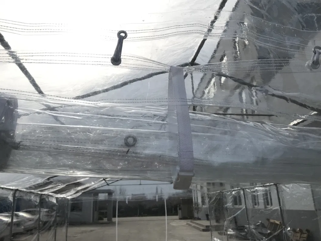 6X12m Clear PVC Film Party Event Tent Transparent Film Greenhouse