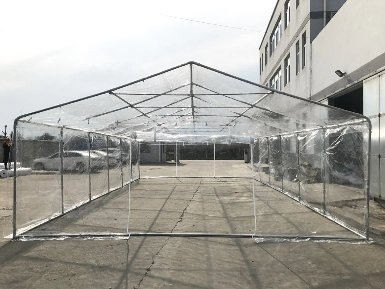 6X12m Clear PVC Film Party Event Tent Transparent Film Greenhouse