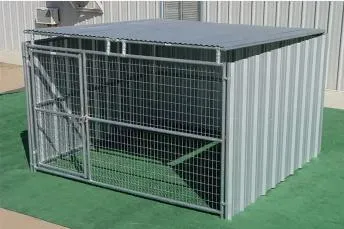 Portable Custom Heavy Duty Galvanized Steel Welded Wire XXL Dog Yard Cages and Kennels