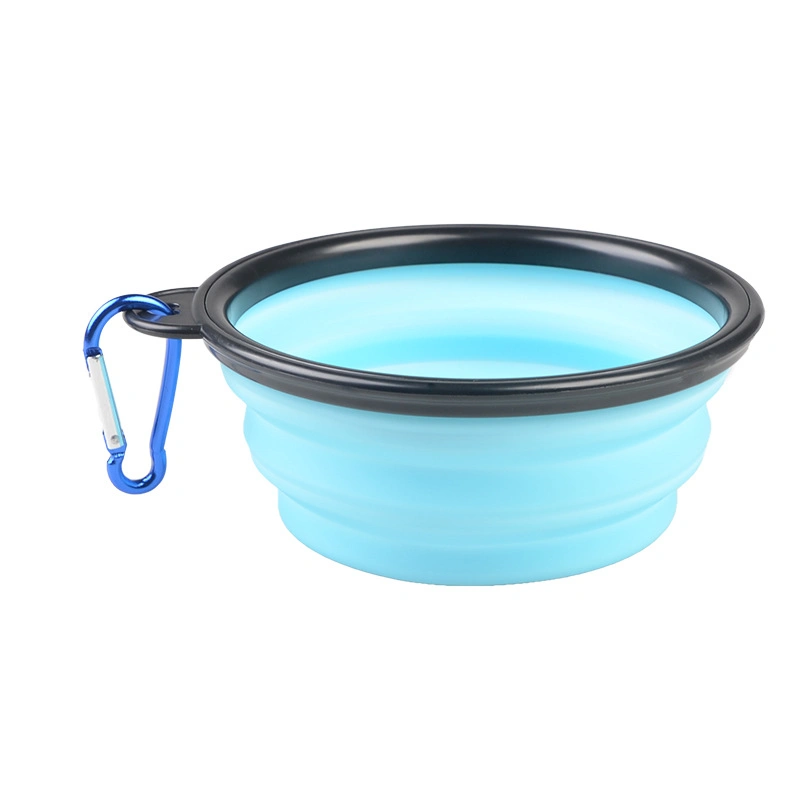 350ml/1000ml Portable Collapsible Pet Feeder Bowl for Dog and Cat