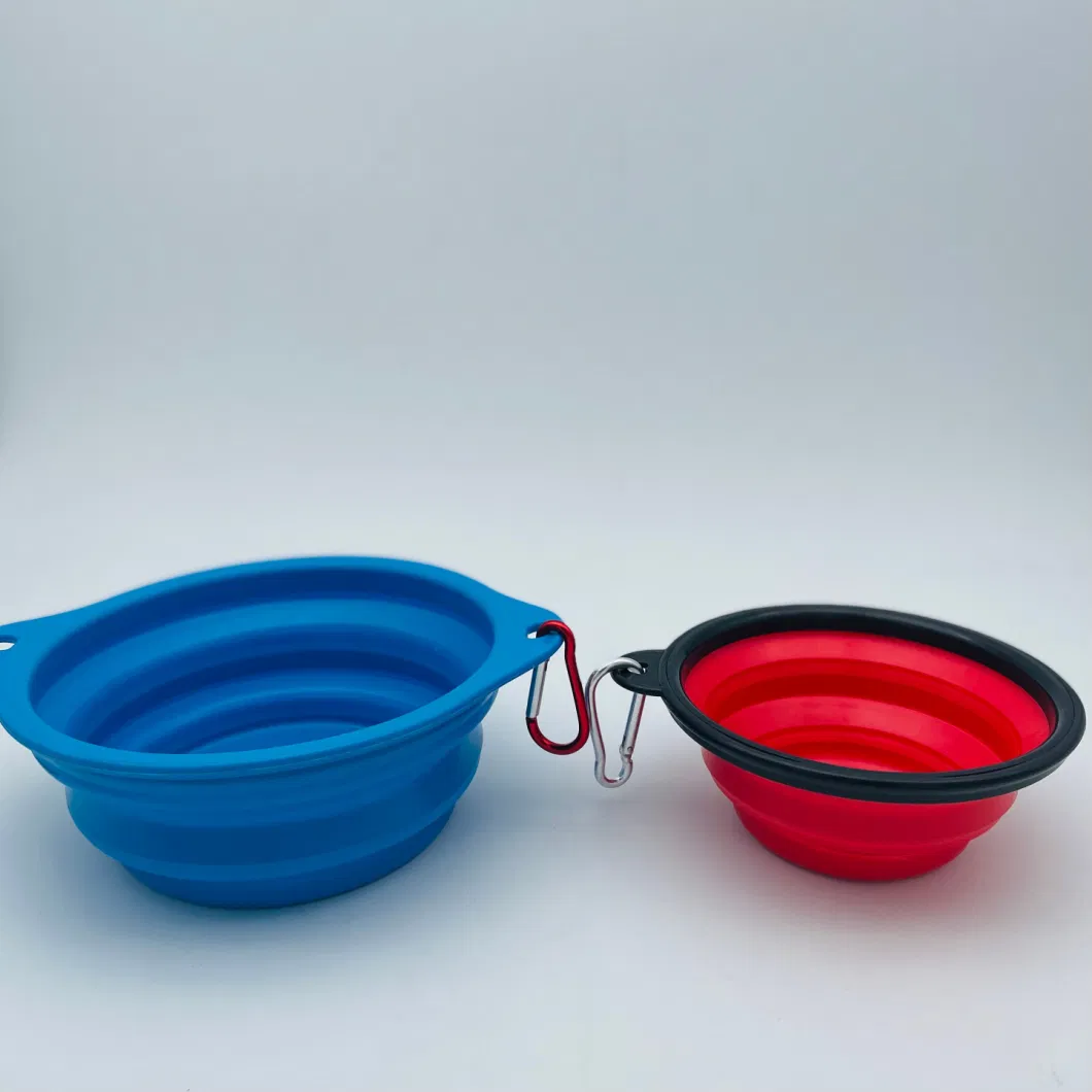 Hot Sales Portable Travel Collapsible Pet Dog Bowl for Food &amp; Water