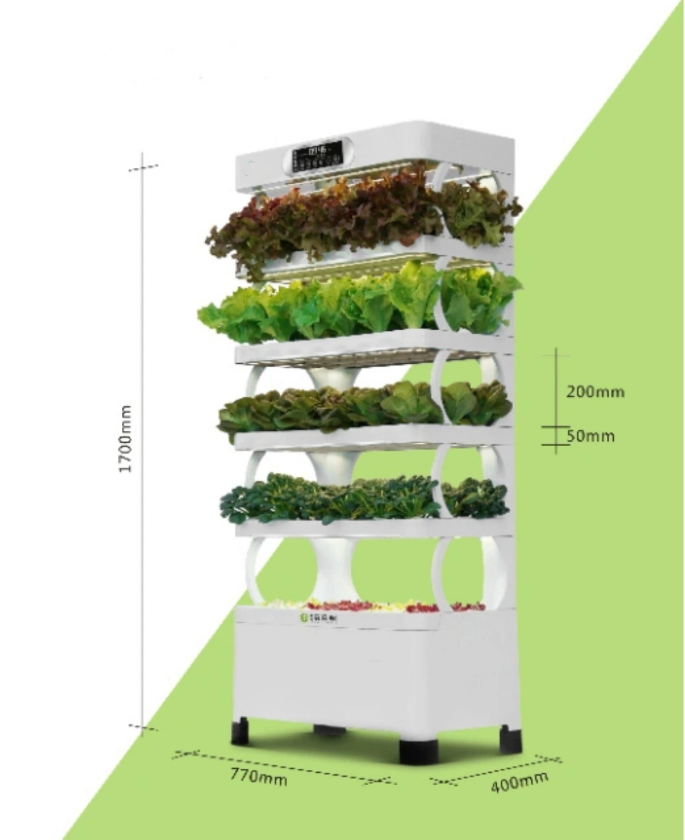 Agricultural Hydroponic System Smart Home Vertical Farming Indoor Hydroponics System for Lettuce