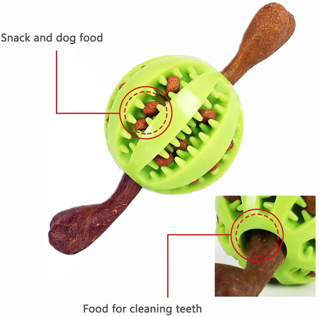 New Arrival Durable New Design Interactive Pet Toys Dog Playing Dental Treats &amp; Healthy Chew Ball Plush Toys for Dog