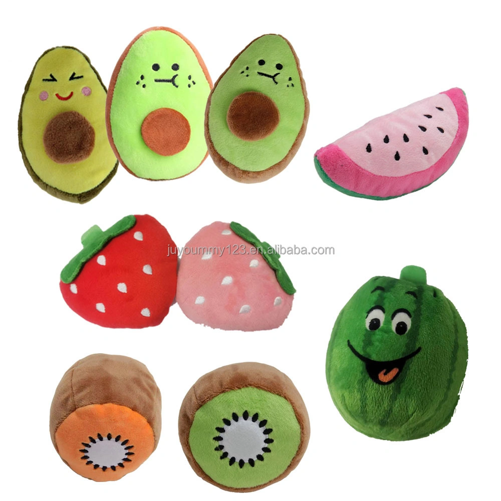 Factory Price Wholesale Mini Cat Toys Cute Stuffed Vegetable Plush Toys with Catnips