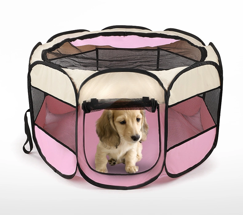 Christmas Removed Playpen Washed Pet Litter Cat Cage Pet Delivery Room Dog Octagon Dog Cage Pet Playpen Pet Toys Kennel Pet Tent Portable Pet Palypen