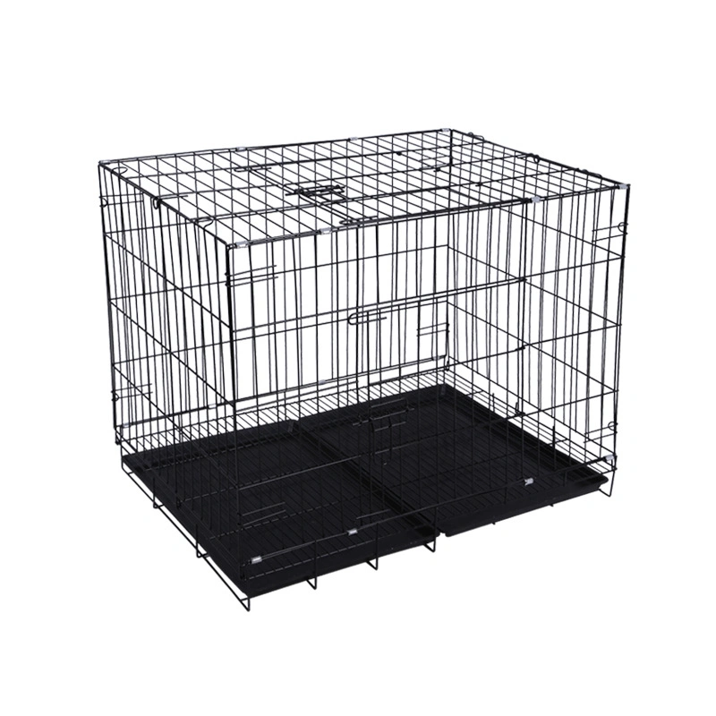 Large and Small Dogs Bold Iron Cage Dog Cage Cat Cage Folding Cage Dog House Cat Villa Pet Nest