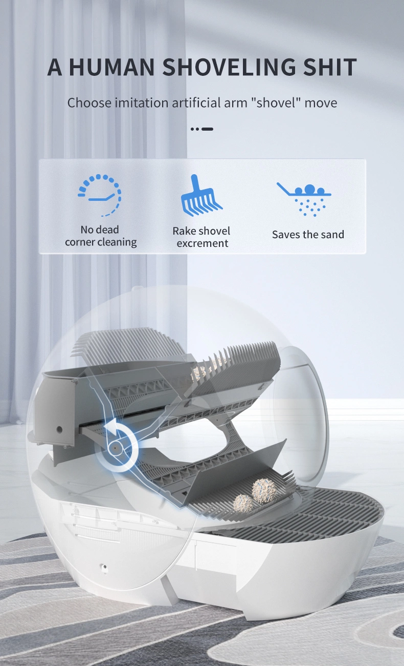 Automatic Self-Cleaning Cat Litter Box with APP Control