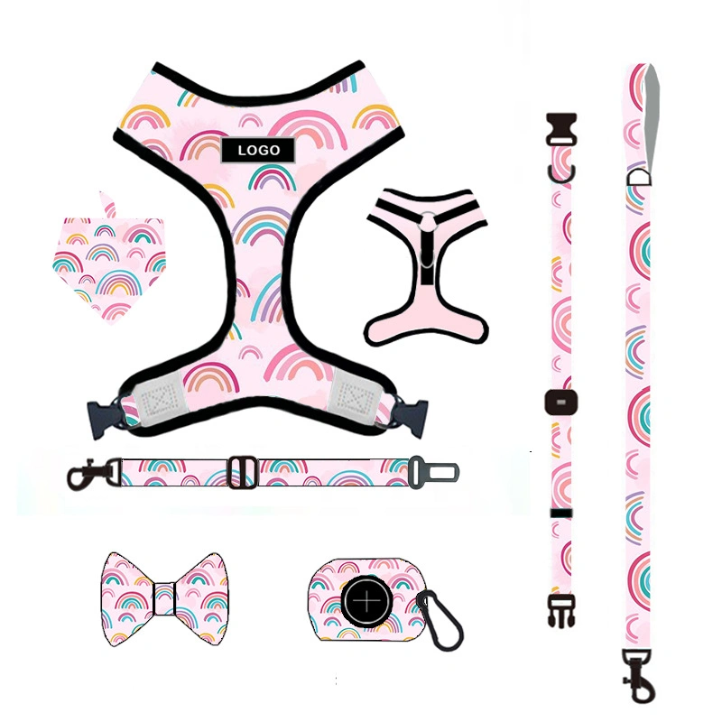 Custom Design &amp; Logo Pet Harness, Collar, Lead, Poop Bag Holder, Dog Accessories