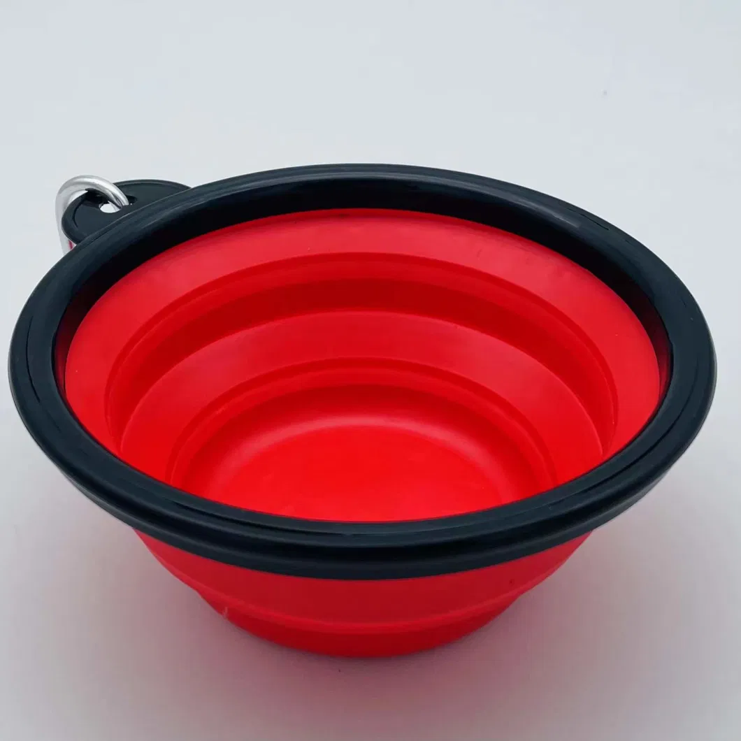 Hot Sales Portable Travel Collapsible Pet Dog Bowl for Food &amp; Water