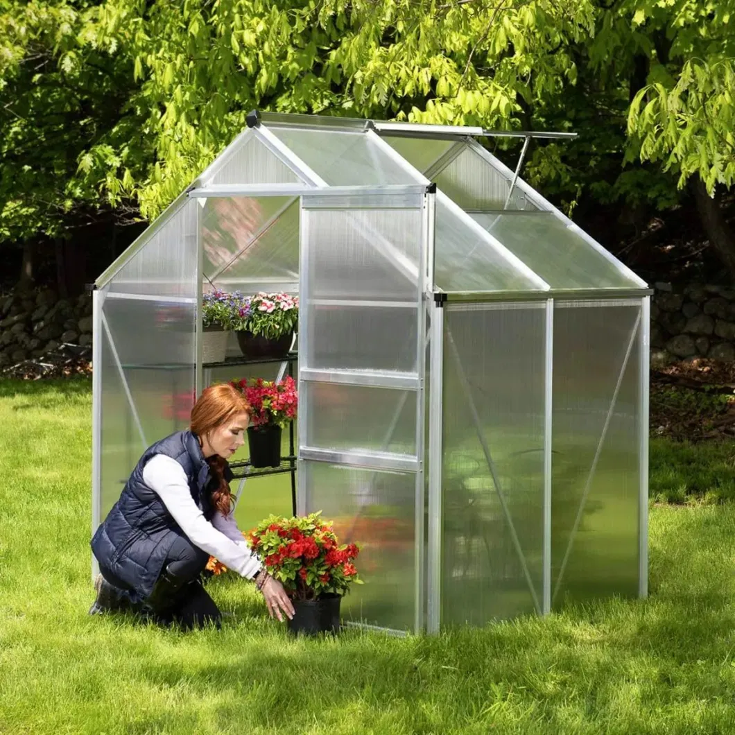 Waterproof Anti-Aging PVC Cover Garden Greenhouse with Irrigation for Rose, Flower, Tomato