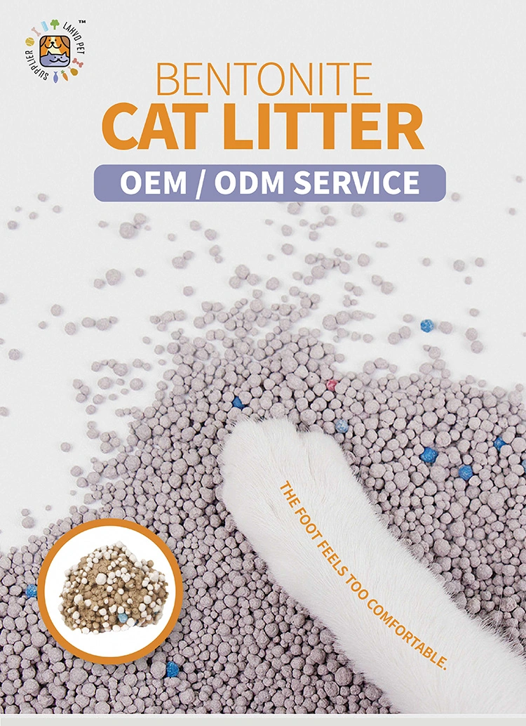 Factory Direct Clay for Superior Odor Control Bentonite Cat Litter