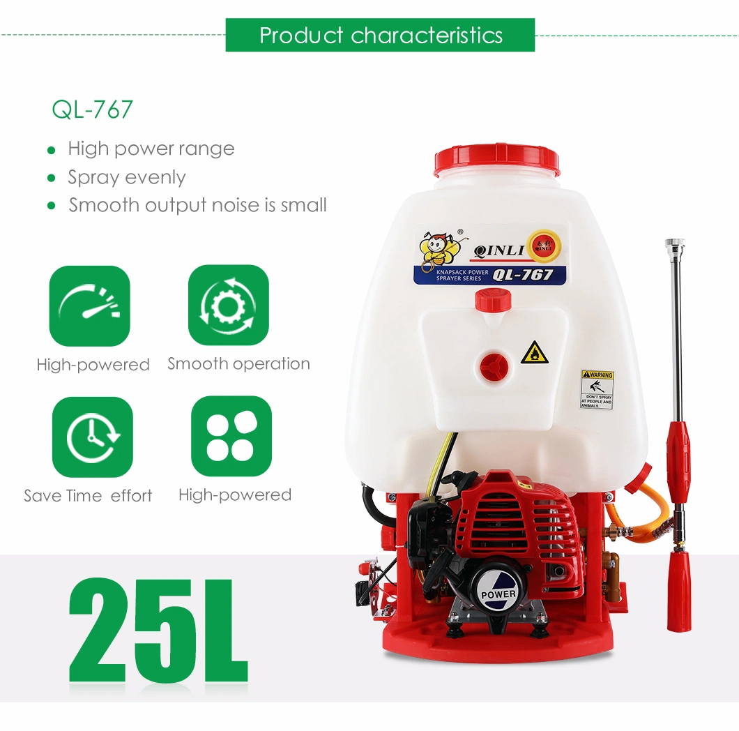 767 Gasoline Engine Garden Sprayer Knapsack Power Sprayer Knapsack Sprayer Agricltural Power Sprayer