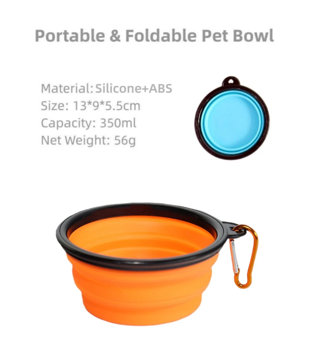 Portable Bowl Pet Folding Water Travel Dog Bowls
