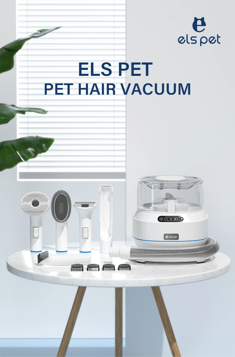 Els Pet Grooming Vacuum Kit for Dog Cat Cleaning Tools