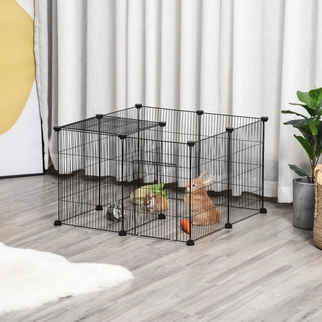 22 Pieces Panels Small Animal Cage Indoor Outdoor Pet Playpen