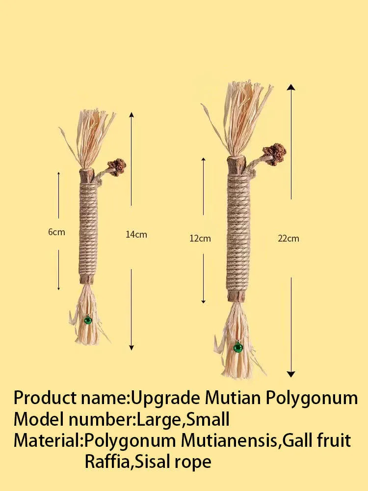 Natural Silvervine Sticks Cat Toys, Catmint Silvervine Blend Sticks, Catnip Cat Chew Toys for Kittens Teeth Cleaning