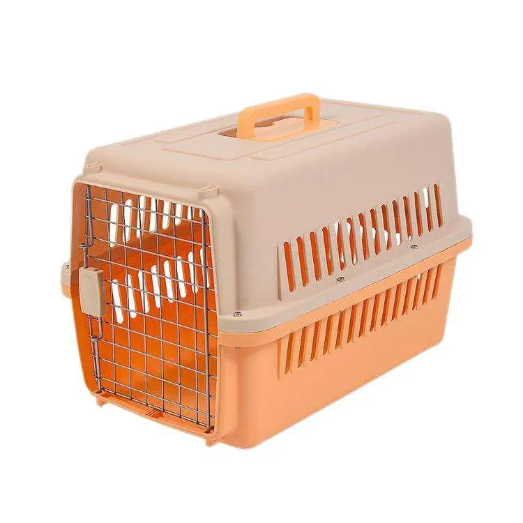 Houses Durable Large Kennel Outdoor Travel Pet Carrier Air Box Approved Plastic Dog Cage