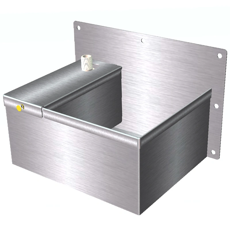 Brushed Surface Treatment Stainless Steel Large Water Flow Drinking Waterer for Horse Stable Supplier