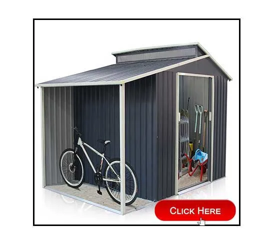 Prefab Tool House Metal Chinese Cheap Price Garden Shed