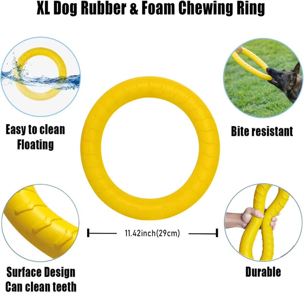 Durable and Long-Lasting Dog Natural Rubber Chew Toy for Aggressive Chewers