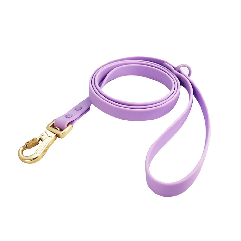 Customization Pet Supply Wholesale Water Proof PVC Dog Collar and Leash