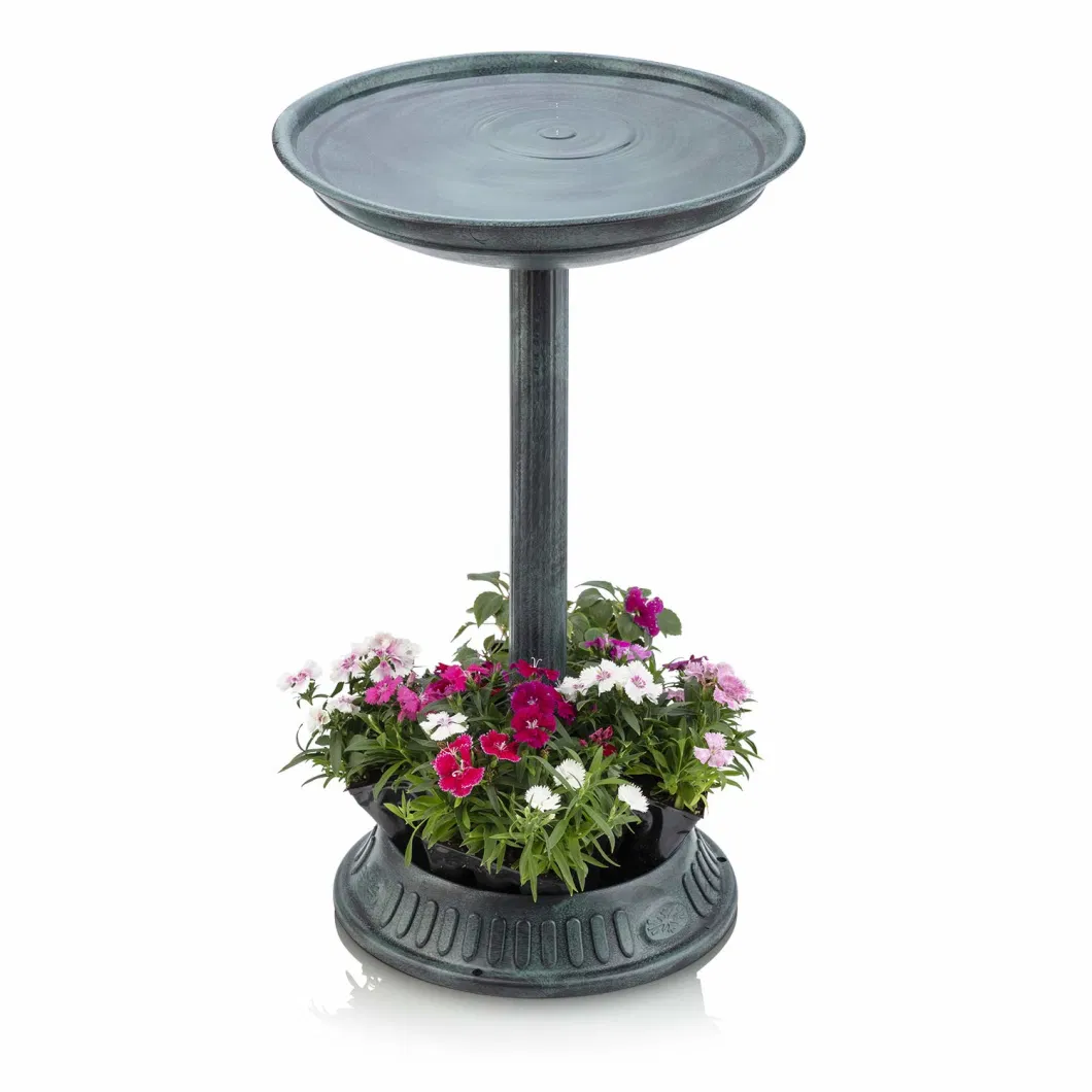 Popular Antique Flower Birdbath Bird Feeders Baths Garden Ornaments