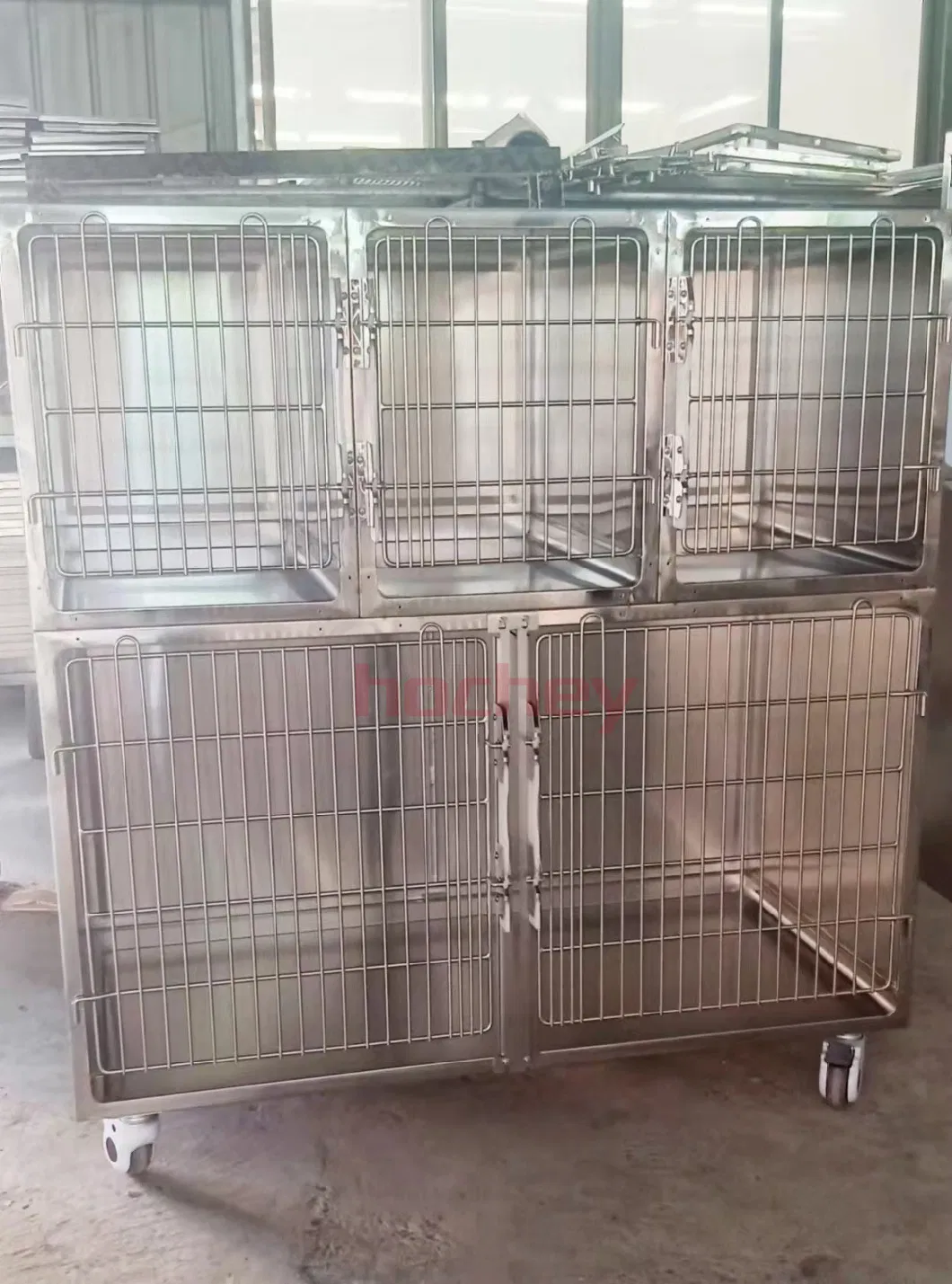 Mt Medical High Quality Dog Veterinary Cages Durable Veterinary Equipment with Stainless Steel Seterinary Cages